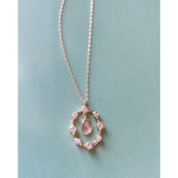 Collier Ovale Diamants – Image 2