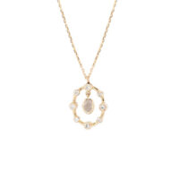 Collier Ovale Diamants