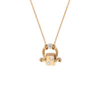Collier "Spinning Watermelon Tourmaline", grand modèle – Image 2